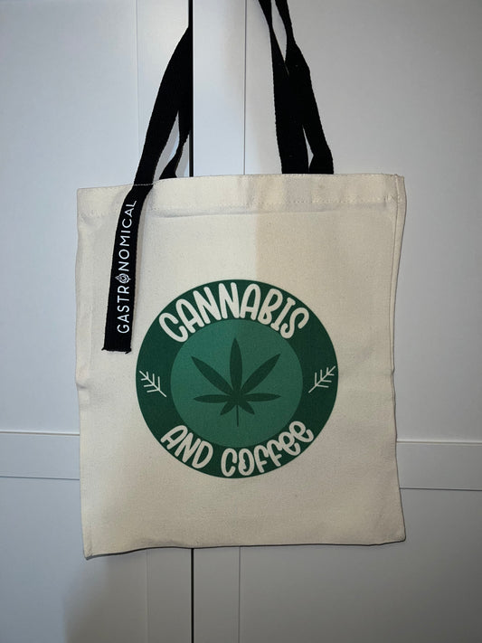 Cannabis & Coffee Reusable Bag