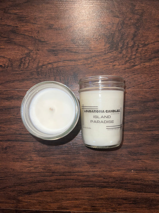 Island Paradise 8oz Soy Candle